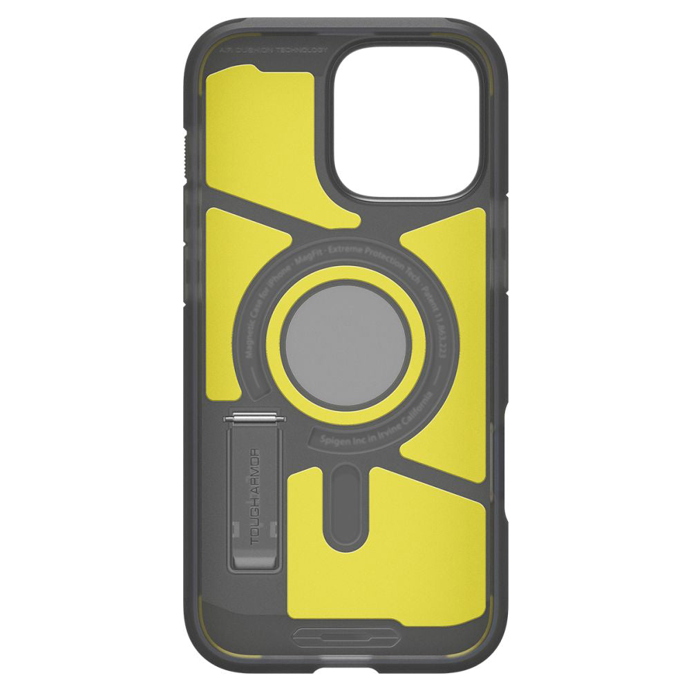 MagSafe Hülle für Apple iPhone 16 Pro Max, Spigen, Tough Armor, Satin Schwarz ACS09070