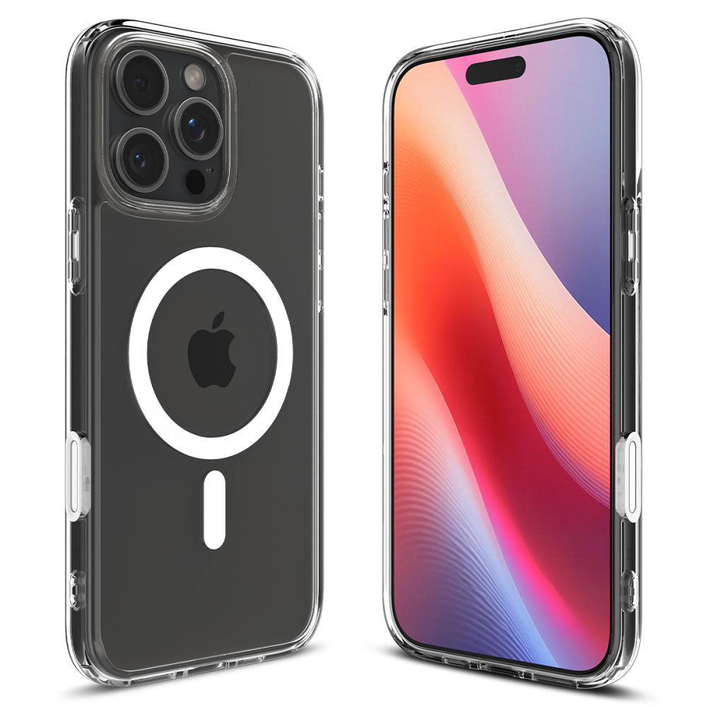 MagSafe Hülle für Apple iPhone 16 Pro Max, Spigen, Ultra Hybrid T, Weiß ACS08505