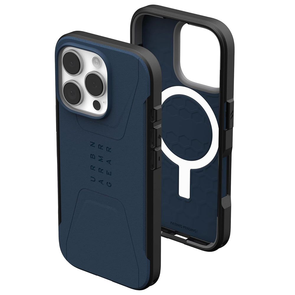 MagSafe-Hülle für Apple iPhone 16 Pro Max, Urban Armor Gear, Civilian, Marineblau