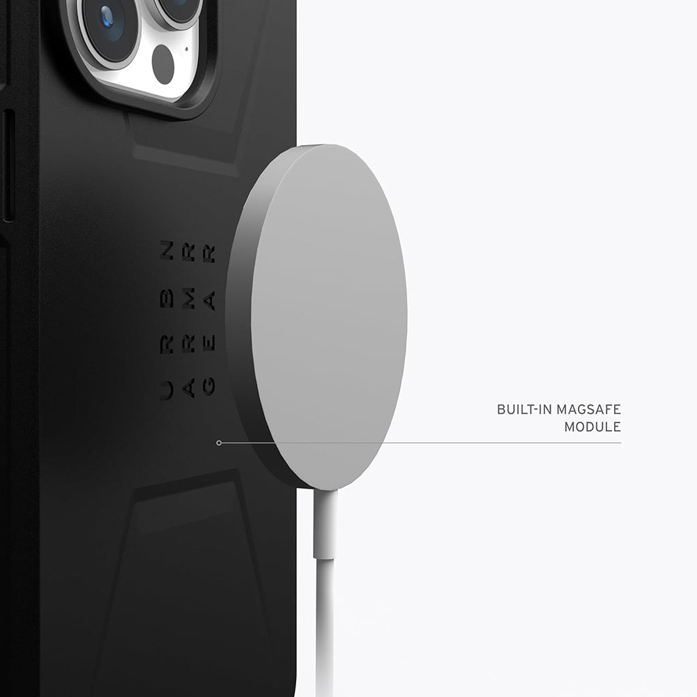 MagSafe-Hülle für Apple iPhone 16 Pro Max, Urban Armor Gear, Essential Armor, Schwarz