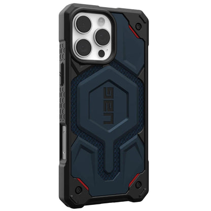 MagSafe-Hülle für Apple iPhone 16 Pro Max, Urban Armor Gear, Monarch Pro Kevlar, Marineblau