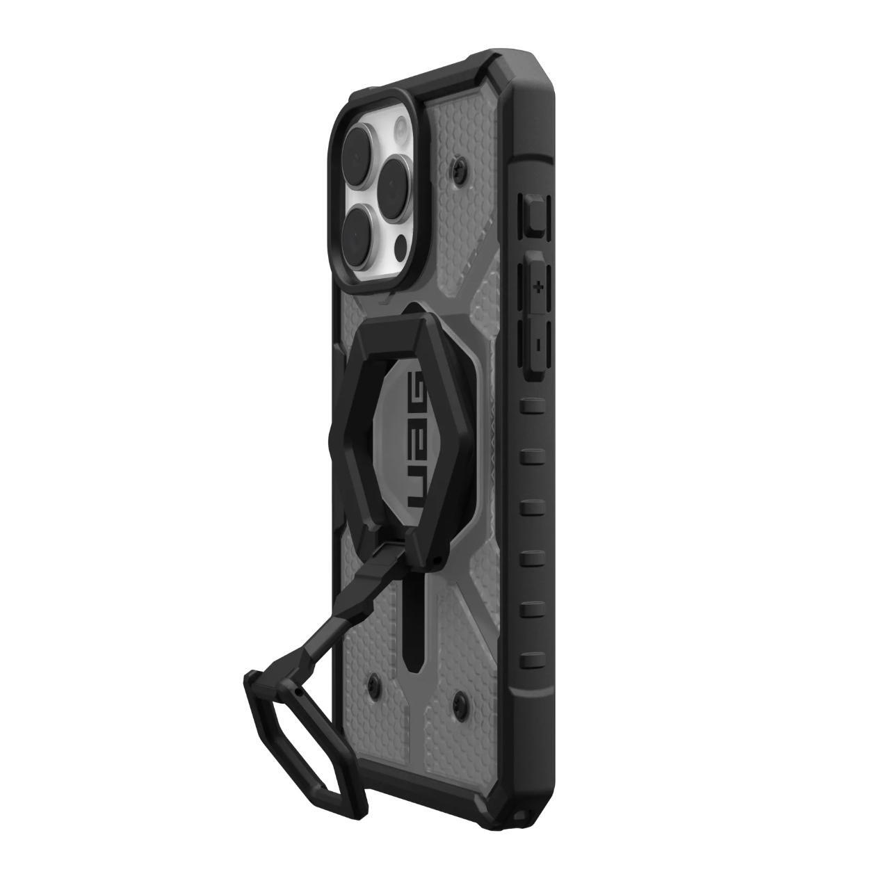 MagSafe-Hülle für Apple iPhone 16 Pro Max, Urban Armor Gear, Pathfinder Clear Bundle, Grau