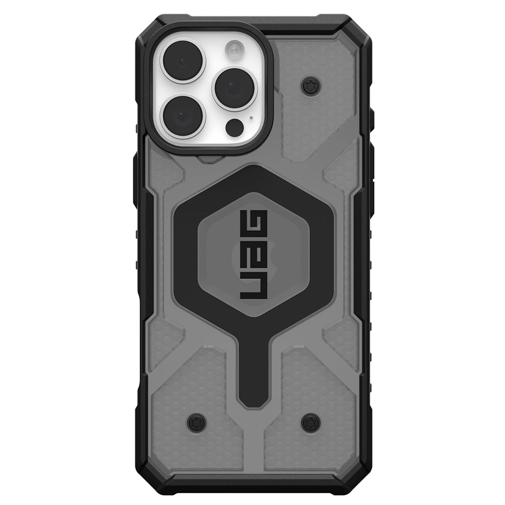 MagSafe-Hülle für Apple iPhone 16 Pro Max, Urban Armor Gear, Pathfinder Clear, Grau