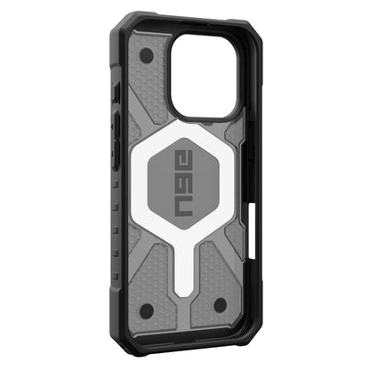 MagSafe-Hülle für Apple iPhone 16 Pro Max, Urban Armor Gear, Pathfinder Clear, Grau