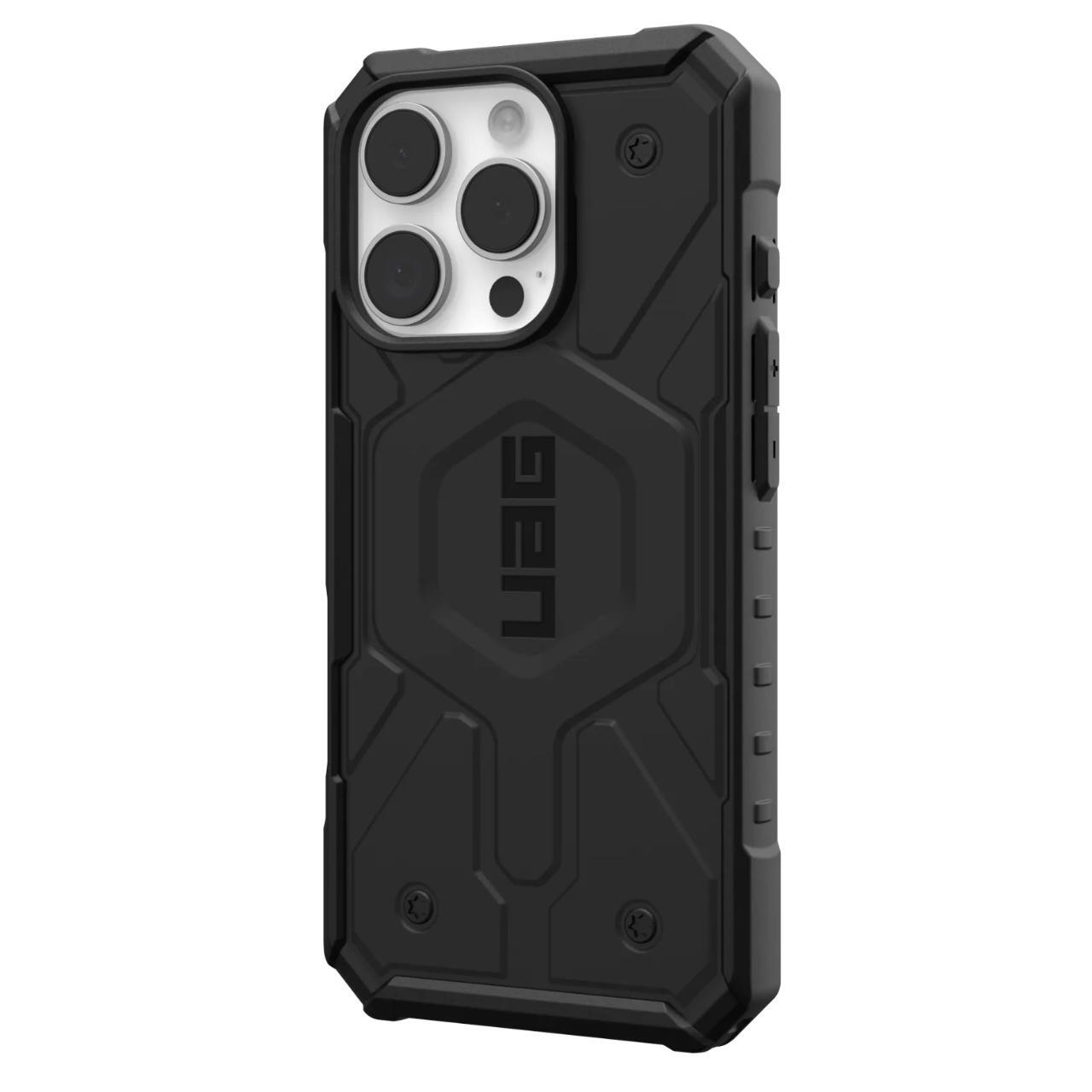MagSafe-Hülle für Apple iPhone 16 Pro Max, Urban Armor Gear, Pathfinder, Schwarz