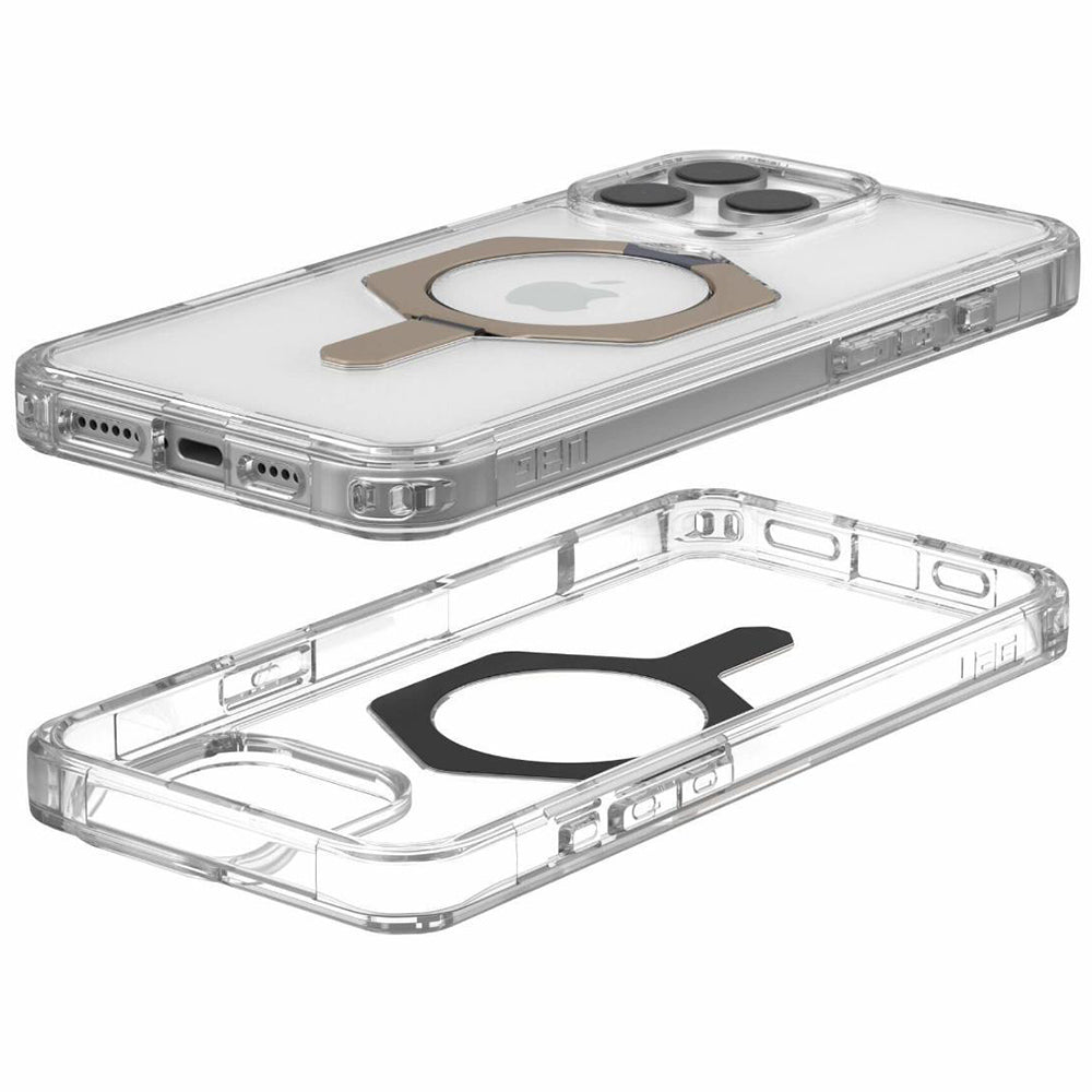 MagSafe-Hülle für Apple iPhone 16 Pro Max, Urban Armor Gear, Plyo XTE, Transparentes Bronze