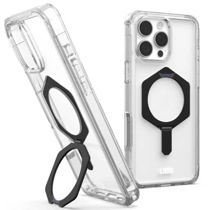 MagSafe-Hülle für Apple iPhone 16 Pro Max, Urban Armor Gear, Plyo XTE, Schwarz Transparent