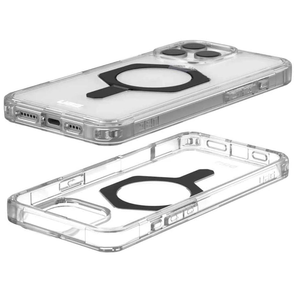 MagSafe-Hülle für Apple iPhone 16 Pro Max, Urban Armor Gear, Plyo XTE, Schwarz Transparent