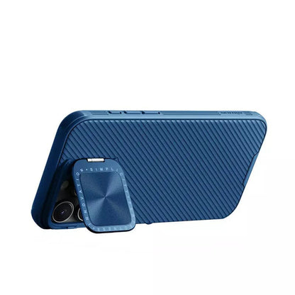 MagSafe-Hülle für Apple iPhone 16 Pro, Nillkin, CamShield Prop, Blau