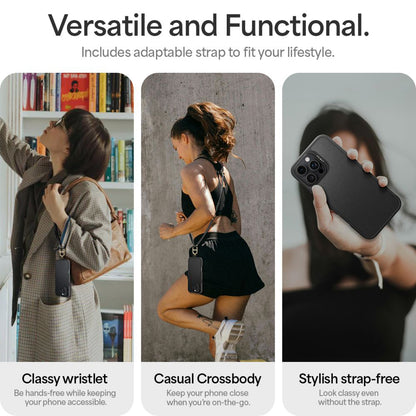 MagSafe Hülle für Apple iPhone 16 Pro, Spigen, Cyrill Kajuk Classic Charm, Schwarz