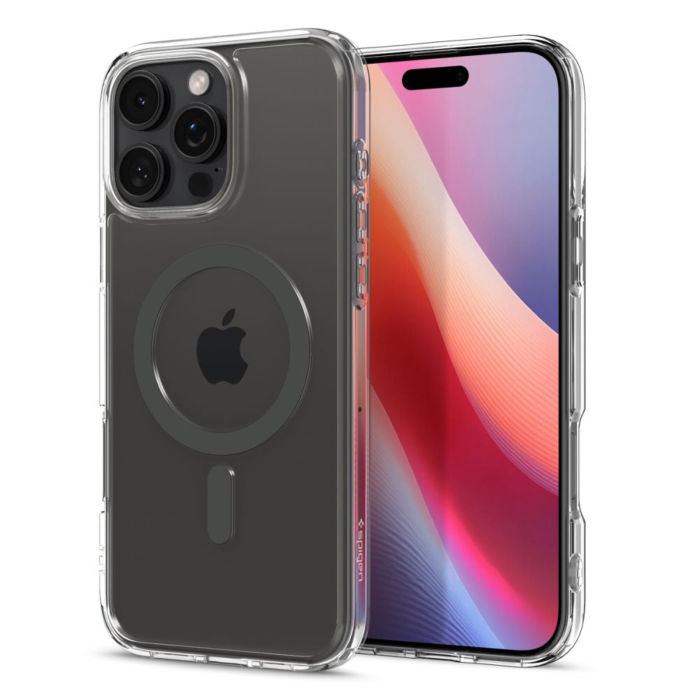 MagSafe Hülle für Apple iPhone 16 Pro, Spigen, Ultra Hybrid, Schwarz