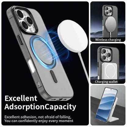 MagSafe-Hülle für Apple iPhone 16 Pro, Techsuit, CandyCase, Weiß