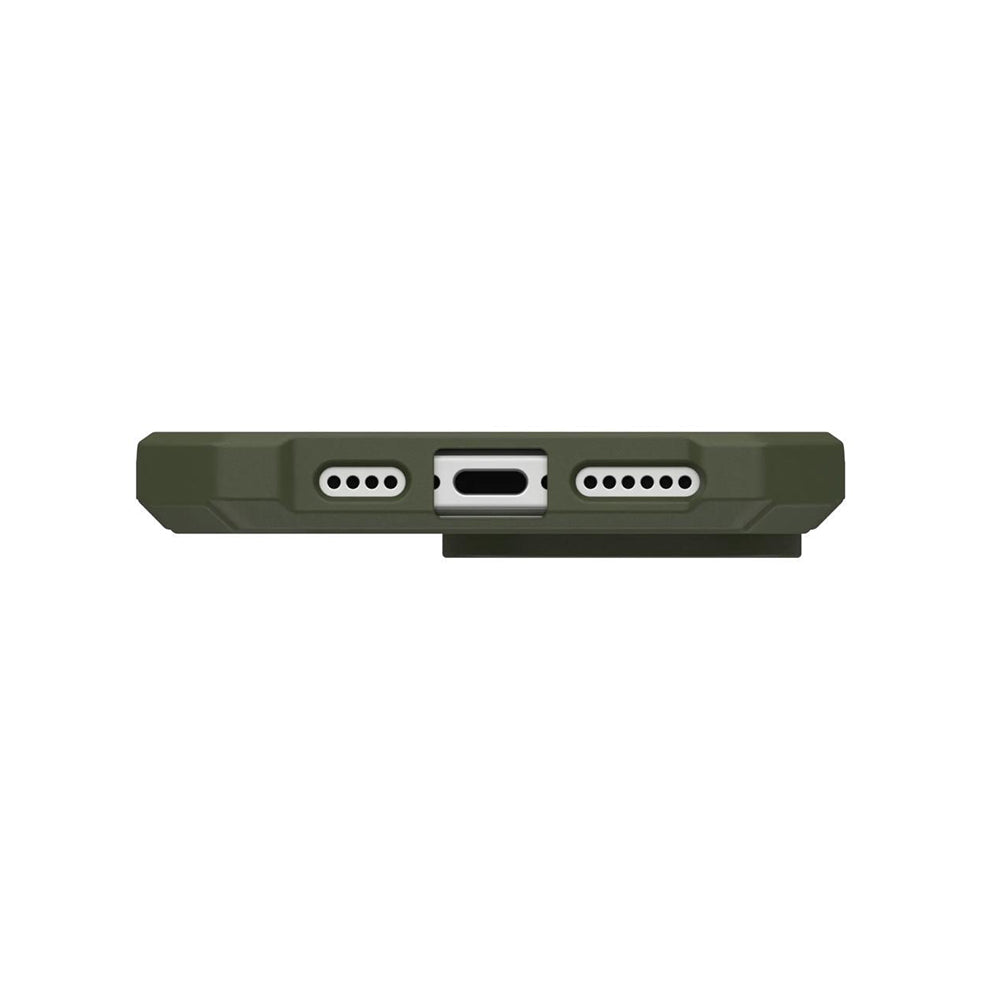 MagSafe-Hülle für Apple iPhone 16 Pro, Urban Armor Gear, Essential Armor, Grün