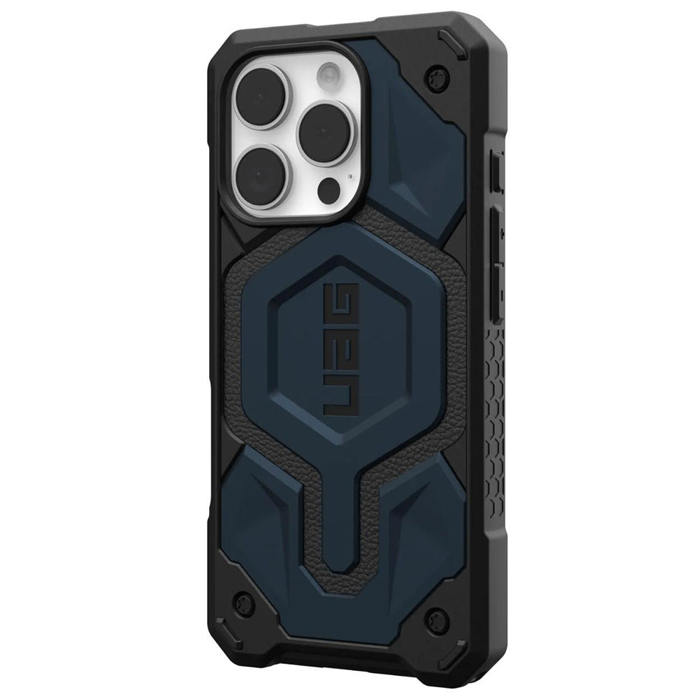 MagSafe-Hülle für Apple iPhone 16 Pro, Urban Armor Gear, Monarch Pro, Marineblau
