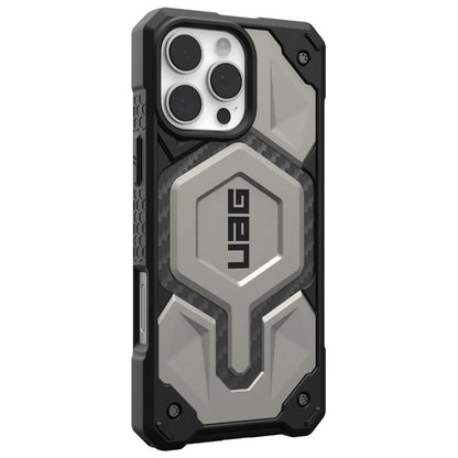 MagSafe-Hülle für Apple iPhone 16 Pro, Urban Armor Gear, Monarch Pro, Grau