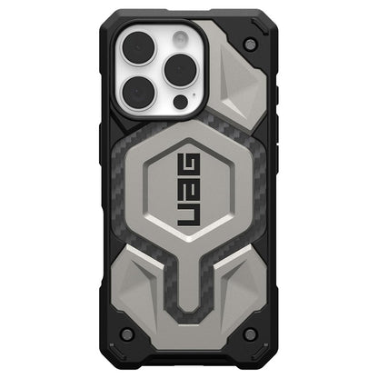 MagSafe-Hülle für Apple iPhone 16 Pro, Urban Armor Gear, Monarch Pro, Grau