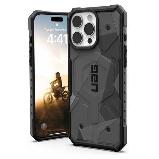 MagSafe-Hülle für Apple iPhone 16 Pro, Urban Armor Gear, Pathfinder SE Geo Camo, Tarnmuster