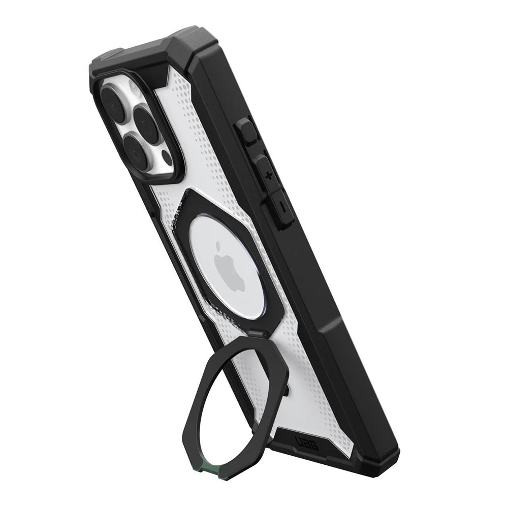 MagSafe-Hülle für Apple iPhone 16 Pro, Urban Armor Gear, Plasma XTE, Schwarz Transparent