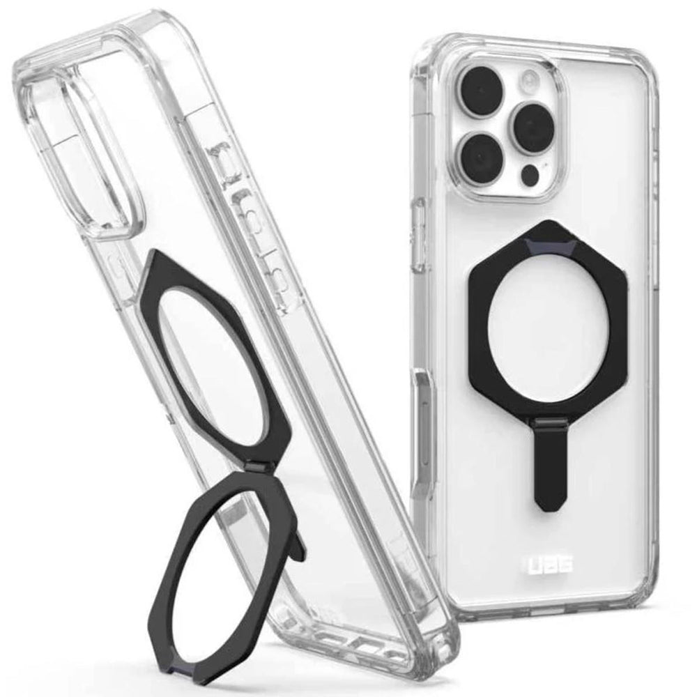 MagSafe-Hülle für Apple iPhone 16 Pro, Urban Armor Gear, Plyo XTE, Schwarz Transparent