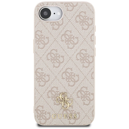 MagSafe Hülle für Apple iPhone 16e, Guess, 4G Classic, Rosa