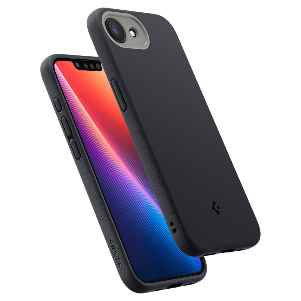 MagSafe-Hülle für Apple iPhone 17e / 16e, Spigen, Caseology Nano Pop, Schwarz ACS09155