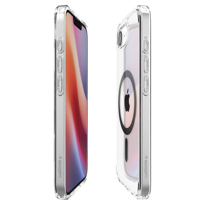 MagSafe-Hülle für Apple iPhone 17e / 16e, Spigen, Ultra Hybrid Carbon, Transparent