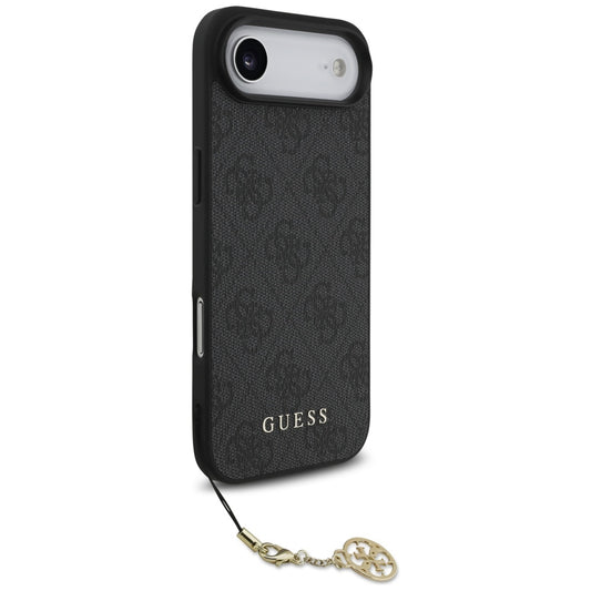 MagSafe Hülle für Apple iPhone 17 Air, Guess, 4G Charm Cradle, Schwarz