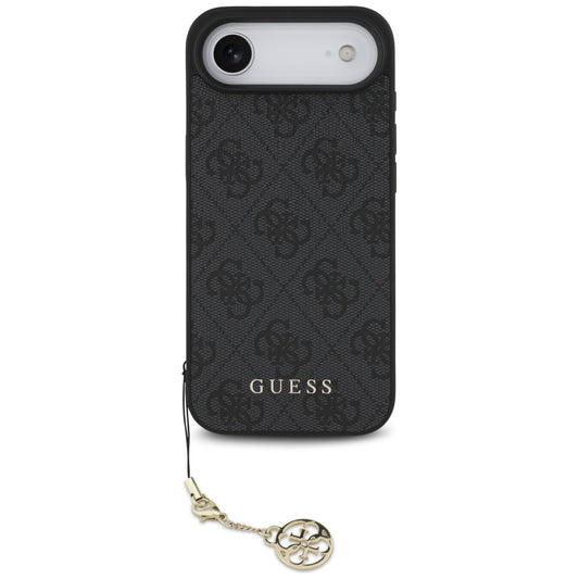 MagSafe Hülle für Apple iPhone 17 Air, Guess, 4G Charm Cradle, Schwarz