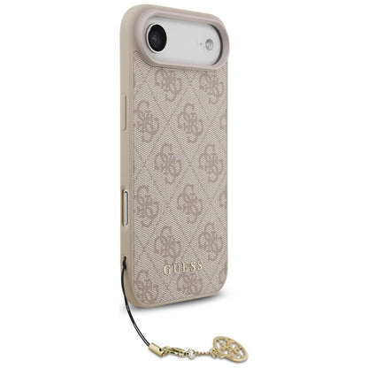 MagSafe Hülle für Apple iPhone 17 Air, Guess, 4G Charm Cradle, Rosa