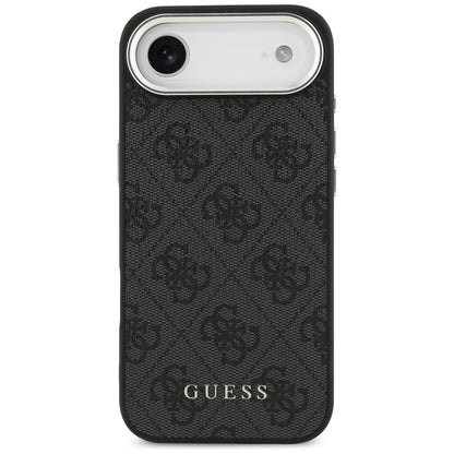 MagSafe Hülle für Apple iPhone 17 Air, Guess, 4G Classic Logo, Schwarz