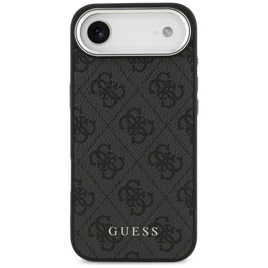 MagSafe Hülle für Apple iPhone 17 Air, Guess, 4G Classic Logo, Schwarz