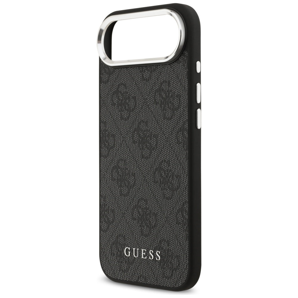 MagSafe Hülle für Apple iPhone 17 Air, Guess, 4G Classic Logo, Schwarz