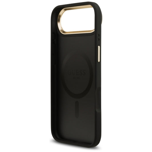 MagSafe Hülle für Apple iPhone 17 Air, Guess, 4G Classic, Schwarz