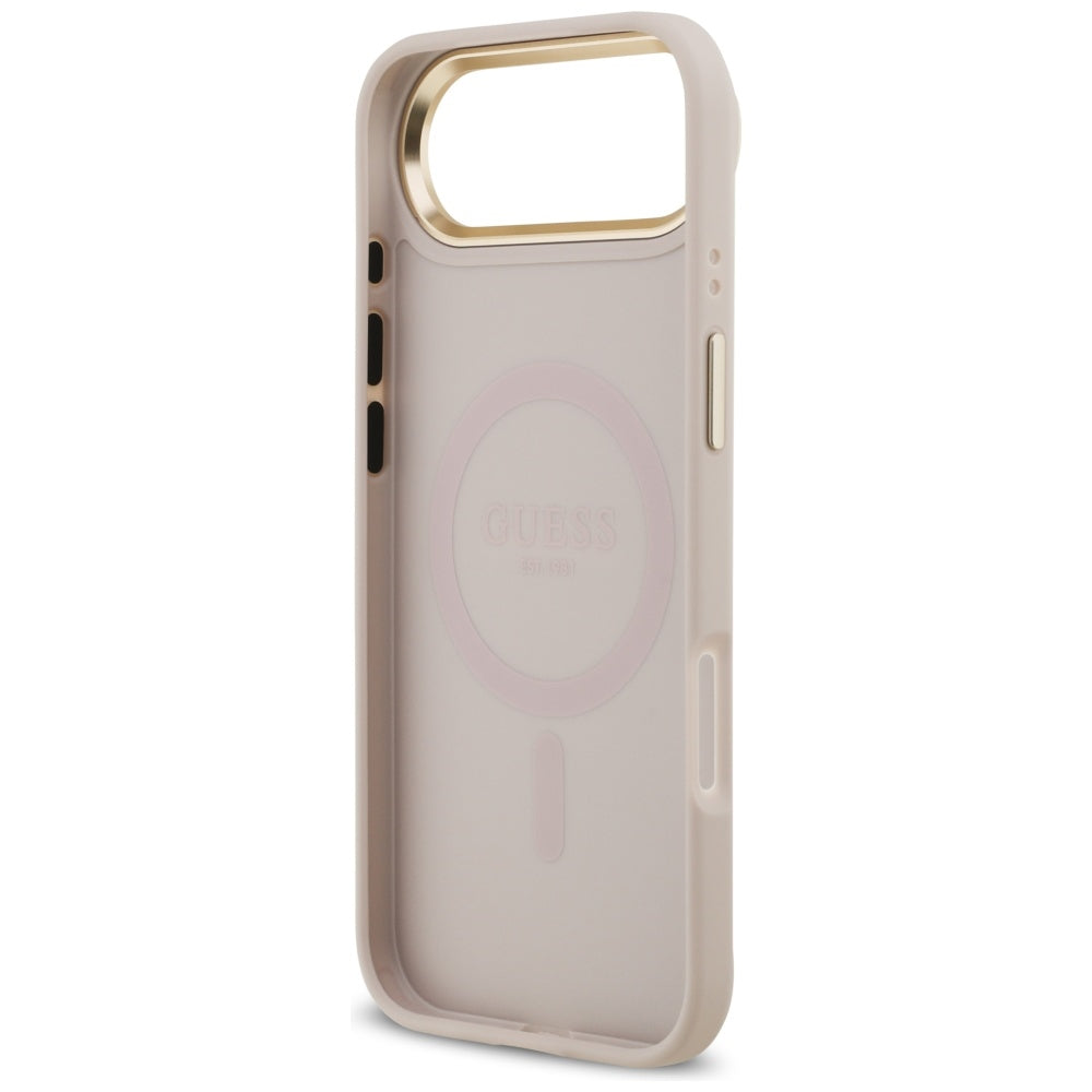 MagSafe Hülle für Apple iPhone 17 Air, Guess, 4G Classic, Rosa
