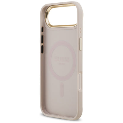 MagSafe Hülle für Apple iPhone 17 Air, Guess, 4G Classic, Rosa