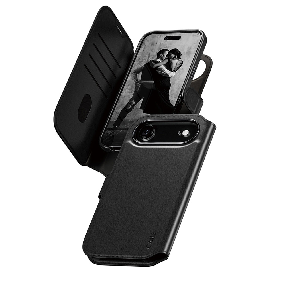 MagSafe Hülle für Apple iPhone 17 Air, PanzerGlass, Care Feature Tango Two-in-One, Schwarz