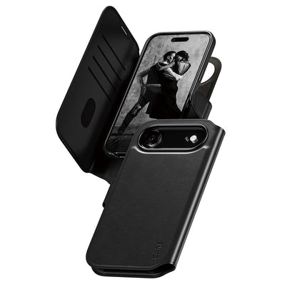 MagSafe Hülle für Apple iPhone 17 Air, PanzerGlass, Care Feature Tango Two-in-One, Schwarz