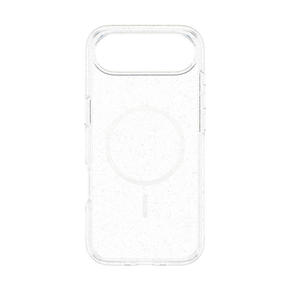 MagSafe Hülle für Apple iPhone 17 Air, PanzerGlass, Care Urban Explorer Star Lit, Transparent Weiß