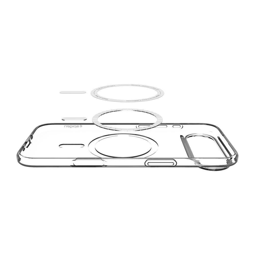 MagSafe Hülle für Apple iPhone 17 Air, Spigen, Liquid Crystal, Weiß