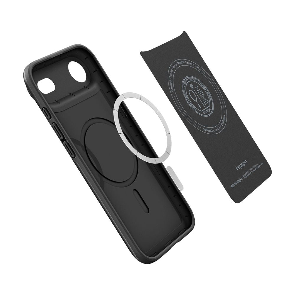 MagSafe Hülle für Apple iPhone 17 Air, Spigen, Thin Fit, Schwarz