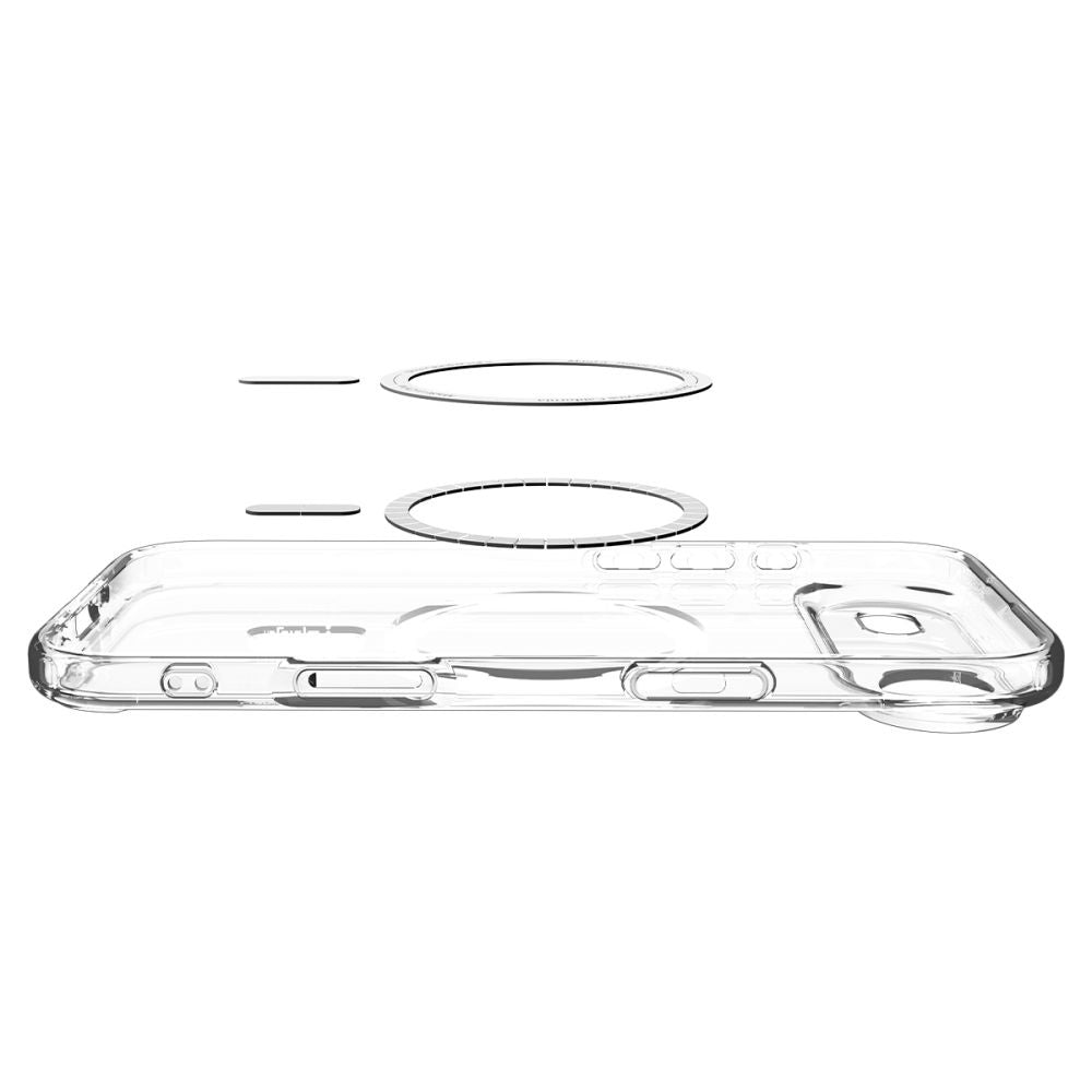 MagSafe Hülle für Apple iPhone 17 Air, Spigen, Ultra Hybrid, Grau