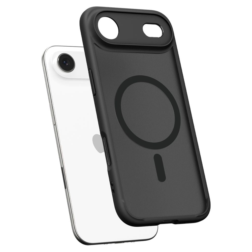 MagSafe Hülle für Apple iPhone 17 Air, Spigen, Ultra Hybrid, Satinschwarz