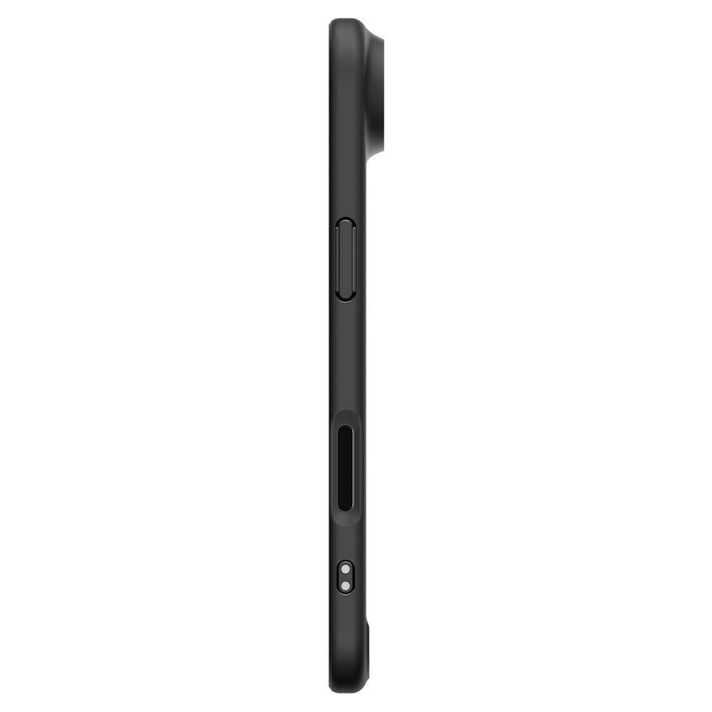 MagSafe Hülle für Apple iPhone 17 Air, Spigen, Ultra Hybrid, Satinschwarz