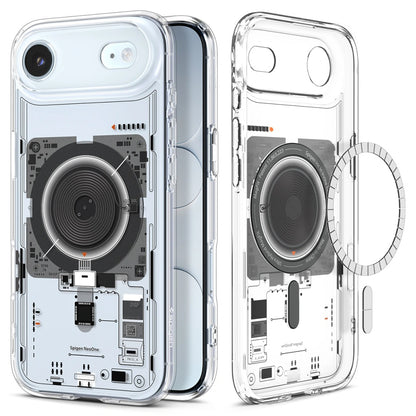 MagSafe Hülle für Apple iPhone 17 Air, Spigen, Ultra Hybrid Neo One, Transparent