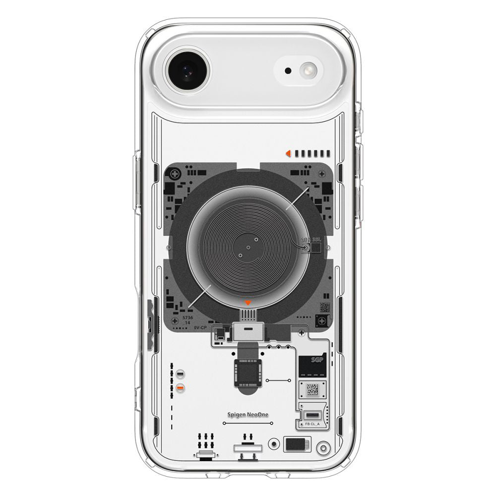 MagSafe Hülle für Apple iPhone 17 Air, Spigen, Ultra Hybrid Neo One, Transparent
