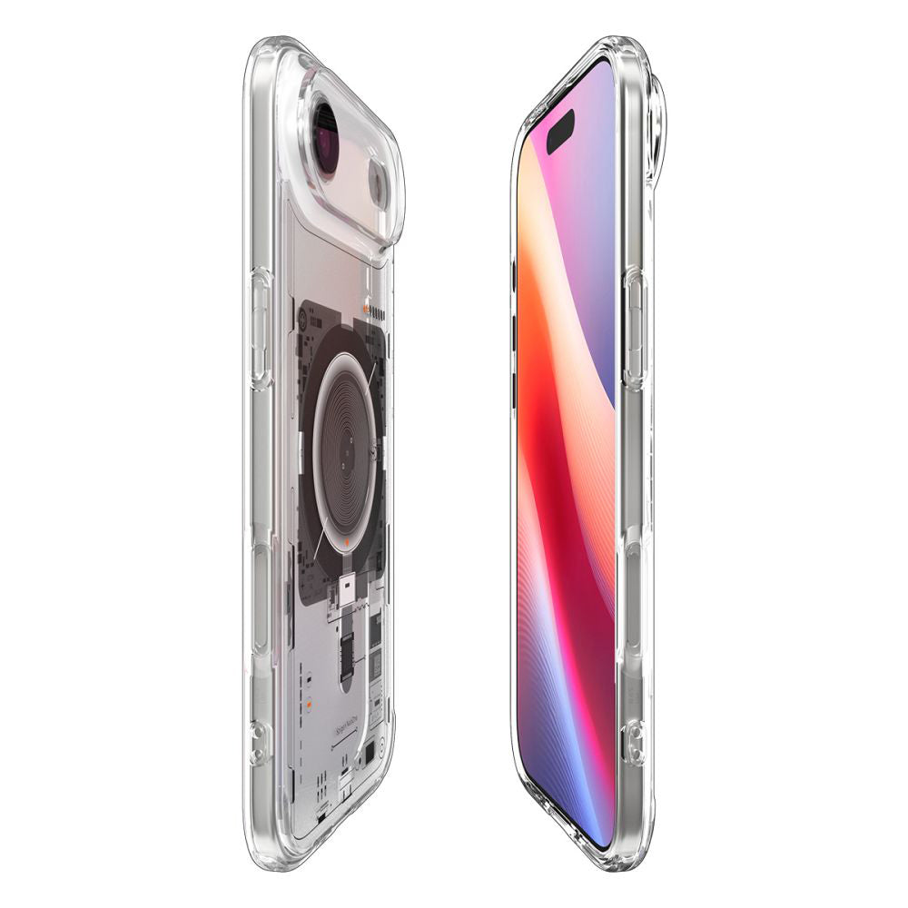 MagSafe Hülle für Apple iPhone 17 Air, Spigen, Ultra Hybrid Neo One, Transparent