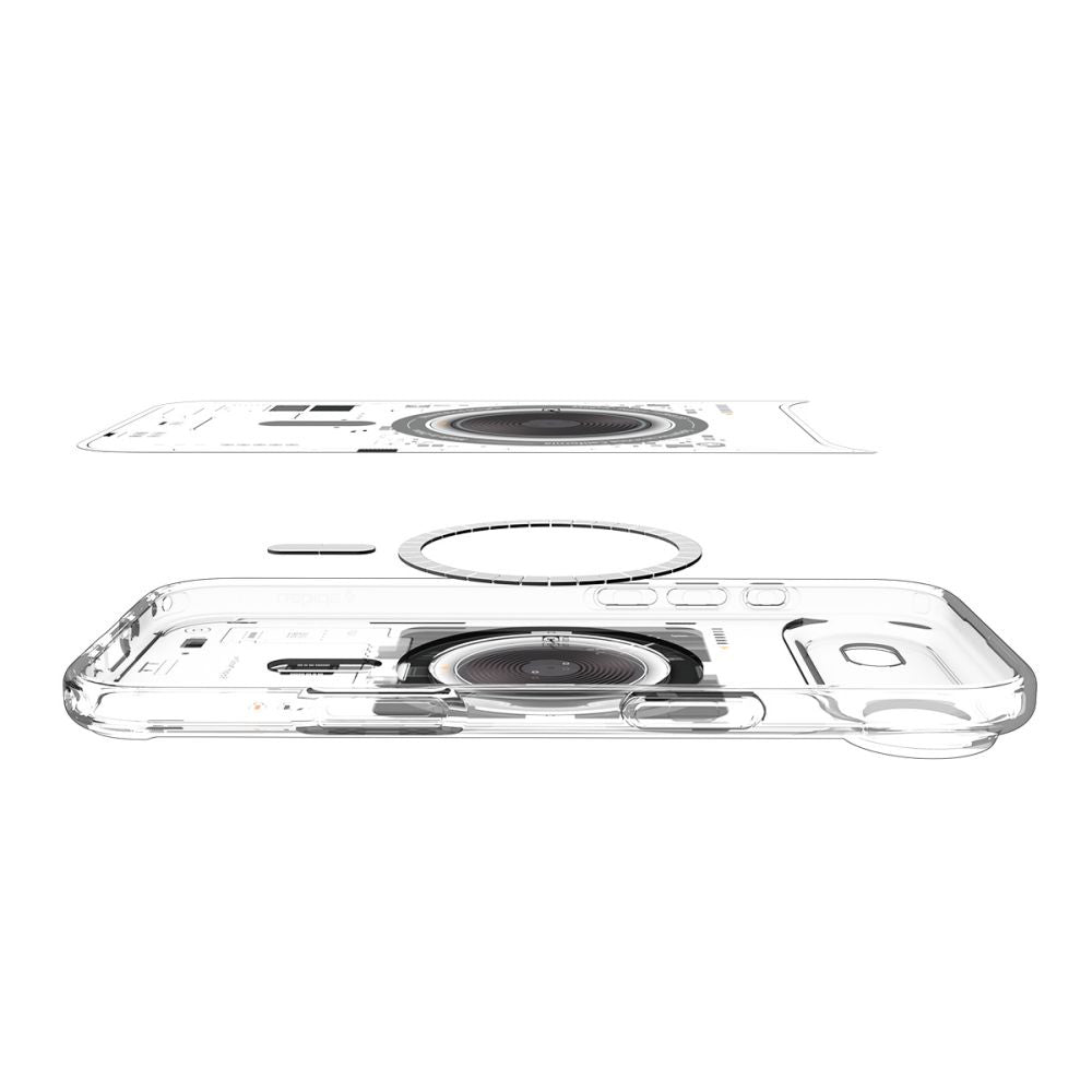 MagSafe Hülle für Apple iPhone 17 Air, Spigen, Ultra Hybrid Neo One, Transparent