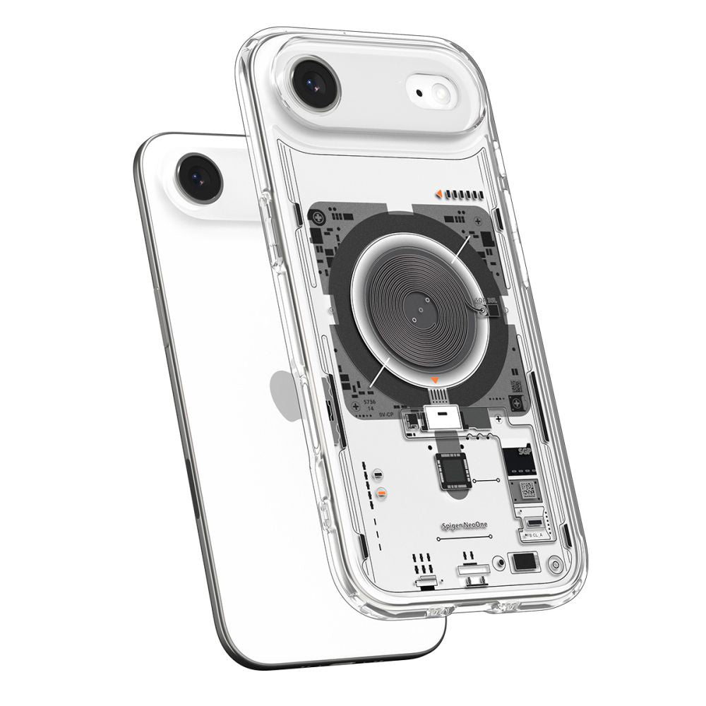 MagSafe Hülle für Apple iPhone 17 Air, Spigen, Ultra Hybrid Neo One, Transparent