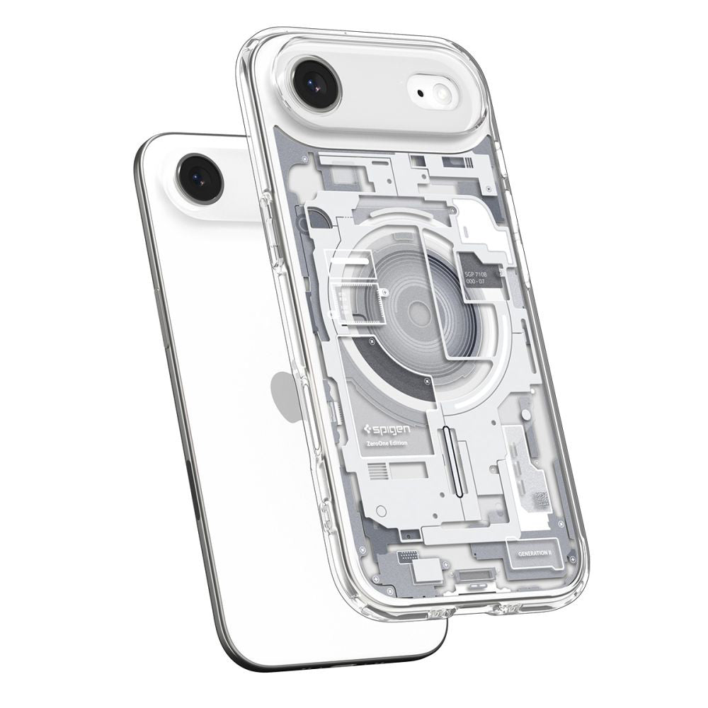 MagSafe Hülle für Apple iPhone 17 Air, Spigen, Ultra Hybrid Zero One, Weiß