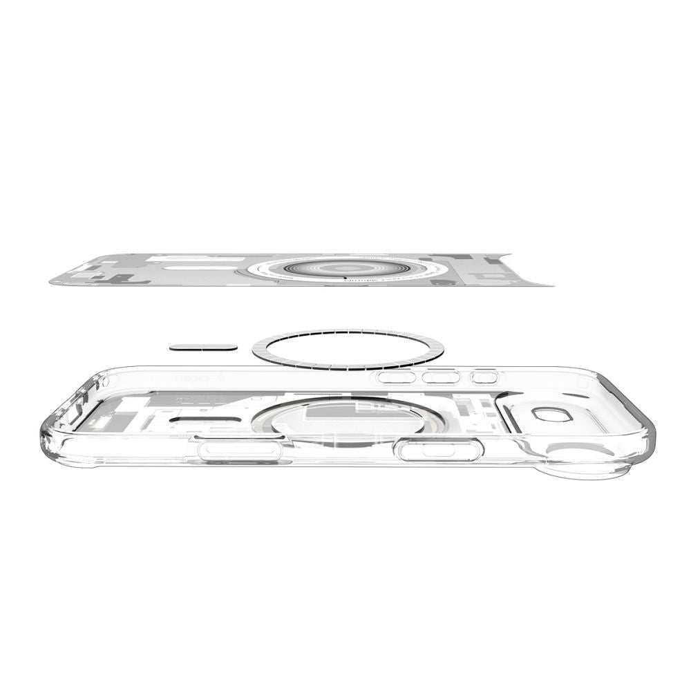 MagSafe Hülle für Apple iPhone 17 Air, Spigen, Ultra Hybrid Zero One, Weiß